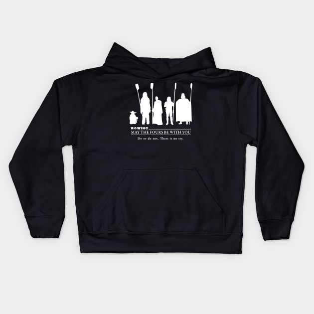 Use the Fours Kids Hoodie by Stefan's Stuff